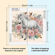Load image into Gallery viewer, Diamond Painting - Partial Special Shaped - Horse (30*30CM)