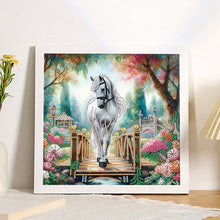 Load image into Gallery viewer, Diamond Painting - Partial Special Shaped - Horse (30*30CM)