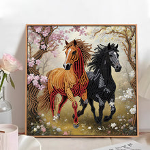 Load image into Gallery viewer, Diamond Painting - Partial Special Shaped - Horse (30*30CM)