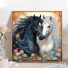 Load image into Gallery viewer, Diamond Painting - Partial Special Shaped - Horse (30*30CM)