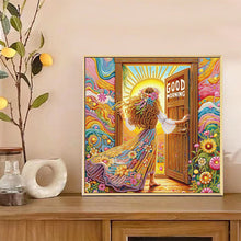 Load image into Gallery viewer, Diamond Painting - Partial Special Shaped - Elegant Girl With Beautiful Skirt (30*30CM)