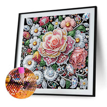 Load image into Gallery viewer, Diamond Painting - Partial Special Shaped - Bouquet Of Flowers (30*30CM)