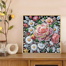 Load image into Gallery viewer, Diamond Painting - Partial Special Shaped - Bouquet Of Flowers (30*30CM)