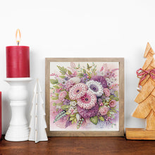 Load image into Gallery viewer, Diamond Painting - Partial Special Shaped - Bouquet Of Flowers (30*30CM)