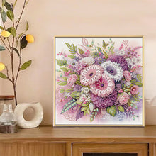 Load image into Gallery viewer, Diamond Painting - Partial Special Shaped - Bouquet Of Flowers (30*30CM)
