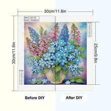 Load image into Gallery viewer, Diamond Painting - Partial Special Shaped - Bouquet Of Flowers (30*30CM)