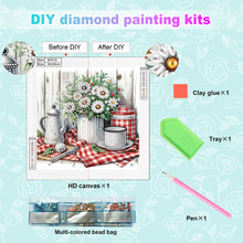 Load image into Gallery viewer, Diamond Painting - Partial Special Shaped - Bouquet Of Flowers (30*30CM)