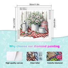 Load image into Gallery viewer, Diamond Painting - Partial Special Shaped - Bouquet Of Flowers (30*30CM)