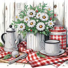 Load image into Gallery viewer, Diamond Painting - Partial Special Shaped - Bouquet Of Flowers (30*30CM)