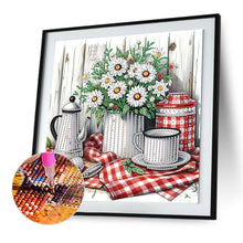 Load image into Gallery viewer, Diamond Painting - Partial Special Shaped - Bouquet Of Flowers (30*30CM)