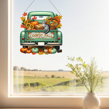 Load image into Gallery viewer, Fall Truck 2D Flat DIY Diamond Art Pendant Diamond Painting Set for Wall Window