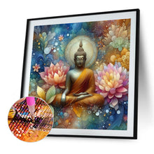 Load image into Gallery viewer, Diamond Painting - Full Round - Buddha Statue (40*40CM)