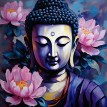 Load image into Gallery viewer, Diamond Painting - Full Round - Buddha Statue (40*40CM)