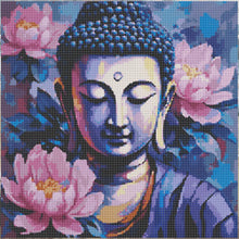 Load image into Gallery viewer, Diamond Painting - Full Round - Buddha Statue (40*40CM)