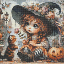 Load image into Gallery viewer, Diamond Painting - Full Round - Cute Child (40*40CM)