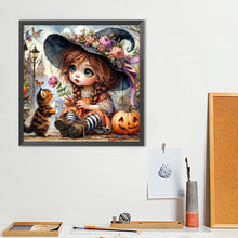 Load image into Gallery viewer, Diamond Painting - Full Round - Cute Child (40*40CM)