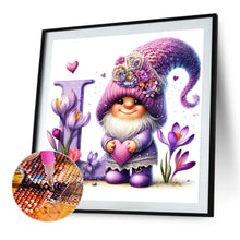 Load image into Gallery viewer, Diamond Painting - Full Round - Letter L Gnome (40*40CM)