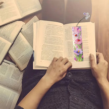 Load image into Gallery viewer, 3Pcs Flowers Butterfly Ladybugs DIY Diamond Painting Bookmark for Reading Lovers