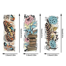 Load image into Gallery viewer, 3Pcs Butterfly Book DIY Diamond Painting Bookmark for Reading Enthusiasts