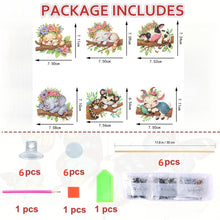 Load image into Gallery viewer, 6Pcs DIY Stakes Diamond Painting Kits Diamond Art Kits for Adults (Twig Animal)