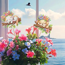 Load image into Gallery viewer, 6Pcs DIY Stakes Diamond Painting Kits Diamond Art Kits for Adults (Twig Animal)