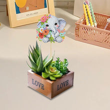 Load image into Gallery viewer, 6Pcs DIY Stakes Diamond Painting Kits Diamond Art Kits for Beginners (Elephant)