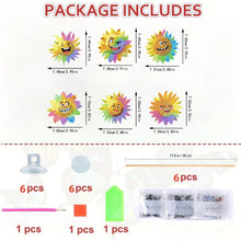 Load image into Gallery viewer, 6Pcs DIY Stakes Diamond Painting Kits Diamond Art Kits for Beginners (Sunflower)