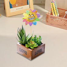 Load image into Gallery viewer, 6Pcs DIY Stakes Diamond Painting Kits Diamond Art Kits for Beginners (Sunflower)