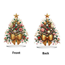 Load image into Gallery viewer, 2D Flat Christmas Tree Print DIY Diamond Painting Tabletop Ornaments Decorations