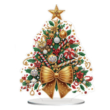 Load image into Gallery viewer, 2D Flat Christmas Tree Print DIY Diamond Painting Tabletop Ornaments Decorations