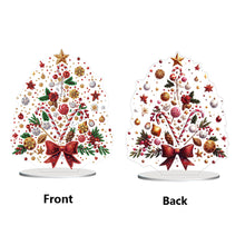 Load image into Gallery viewer, 2D Flat Christmas Tree Print DIY Diamond Painting Tabletop Ornaments Decorations