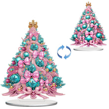 Load image into Gallery viewer, 2D Flat Christmas Tree Print DIY Diamond Painting Tabletop Ornaments Decorations