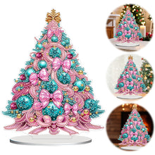 Load image into Gallery viewer, 2D Flat Christmas Tree Print DIY Diamond Painting Tabletop Ornaments Decorations
