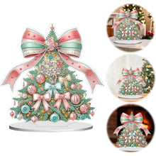 Load image into Gallery viewer, 2D Flat Christmas Tree Print DIY Diamond Painting Tabletop Ornaments Decorations