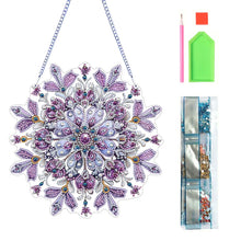 Load image into Gallery viewer, Winter Snowflake 2D Flat DIY Special Shape iamond Art Kits Wall Door Decor