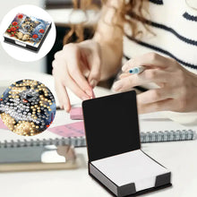 Load image into Gallery viewer, Leather Dog Diamond Painting Notecard Box with 160 Sheets of Paper for Adults