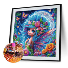 Load image into Gallery viewer, Diamond Painting - Partial Special Shaped - Butterfly Elf (30*30CM)