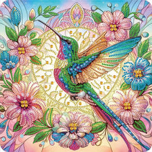 Load image into Gallery viewer, Diamond Painting - Partial Special Shaped - Hummingbird (30*30CM)