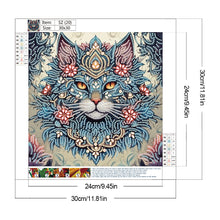 Load image into Gallery viewer, Diamond Painting - Partial Special Shaped - Cat (30*30CM)