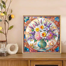 Load image into Gallery viewer, Diamond Painting - Partial Special Shaped - Glass Vase (30*30CM)