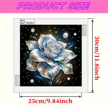 Load image into Gallery viewer, Diamond Painting - Partial Special Shaped - Pearl Rose (30*30CM)
