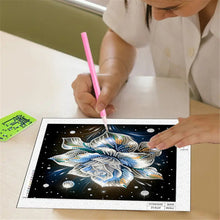 Load image into Gallery viewer, Diamond Painting - Partial Special Shaped - Pearl Rose (30*30CM)