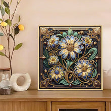 Load image into Gallery viewer, Diamond Painting - Partial Special Shaped - Blooming Flowers (30*30CM)
