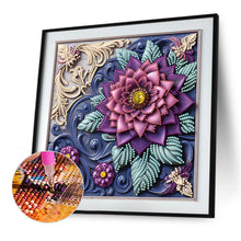 Load image into Gallery viewer, Diamond Painting - Partial Special Shaped - Blooming Flowers (30*30CM)