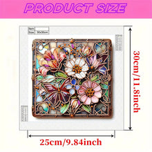Load image into Gallery viewer, Diamond Painting - Partial Special Shaped - Metallic Flower (30*30CM)