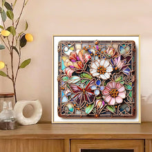 Load image into Gallery viewer, Diamond Painting - Partial Special Shaped - Metallic Flower (30*30CM)