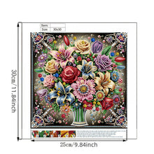 Load image into Gallery viewer, Diamond Painting - Partial Special Shaped - Glass Vase (30*30CM)