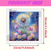 Load image into Gallery viewer, Diamond Painting - Partial Special Shaped - Blooming Flowers (30*30CM)