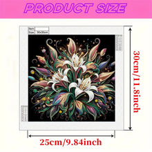 Load image into Gallery viewer, Diamond Painting - Partial Special Shaped - Blooming Flowers (30*30CM)