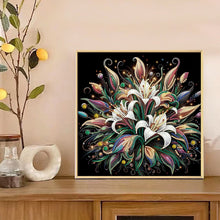 Load image into Gallery viewer, Diamond Painting - Partial Special Shaped - Blooming Flowers (30*30CM)